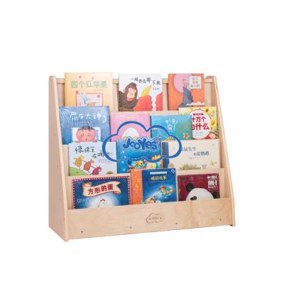 China Eco - Friendly Material Library Furniture Modern Daycare Center Shelf for sale