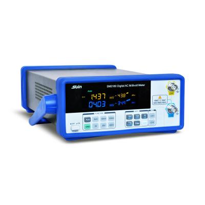 China DBV SM2100 Series Two Channels 50uV-400V AC Digital Millivolt Meter With Led Display for sale