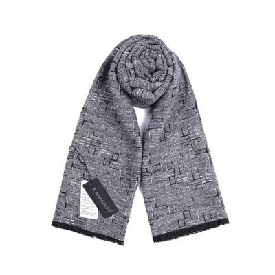 China Keep Warm British Cotton Business Scarf Men's Style Simple Wild Warm Neck Long for sale