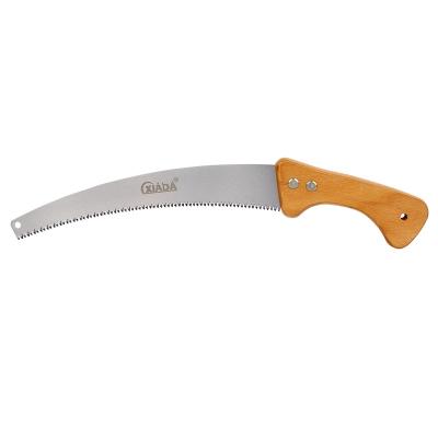 China Direct Selling OEM Wooden Handle Woodworking Wood Hand Saw Curved Saw for sale