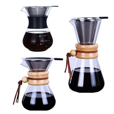 China Viable Custom Wholesale KLP Cofe Coffee Coldbrew Maker Heat Resistant Glass for sale