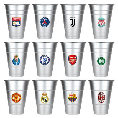 China KLP Travel Mugs Lightweight High Quality Lightweight Aluminum Metal Upright Mugs With Customized Logo And Color for sale