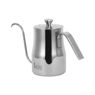 China KLP Customization Coffee Viable Tea Pot Stainless Steel Spill Over Water Gooseneck Coffee Pot for sale