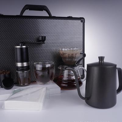 China KLP New Design Sustainable Drip Coffee Set Pour Over Maker Tools Gift Sets for sale