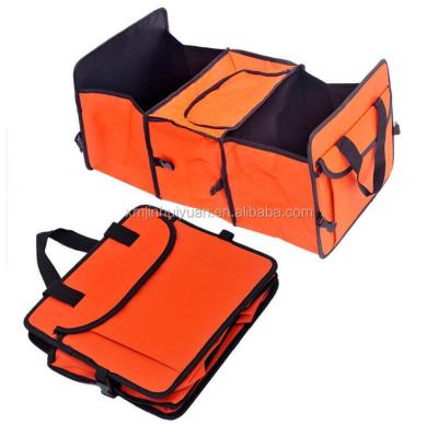 China Cooler Bag Two Styles Car Trunk Organizer Eco-Friendly Foldable Multi Function Storage Bag for sale