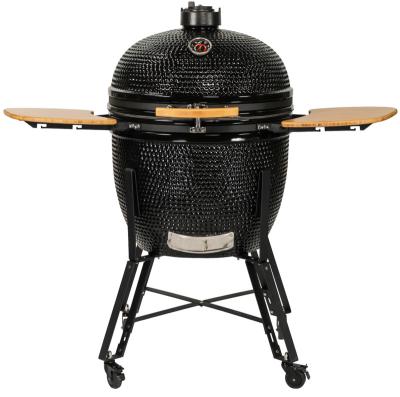 China Customizable Ceramic BBQ Grill Kamado Grill 27 Inch Size Hot Sale Color Adjustable Charcoal Grill for sale