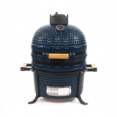 China Easily Assembled Portable BBQ Grill Smoker Kamado 15inch Charcoal for sale