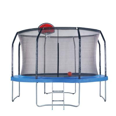 China High Quality Wholesale Commercial Outdoor Durable Cover Large Baby Basketball Hoop Tent Fences Net Trampoline Park for sale