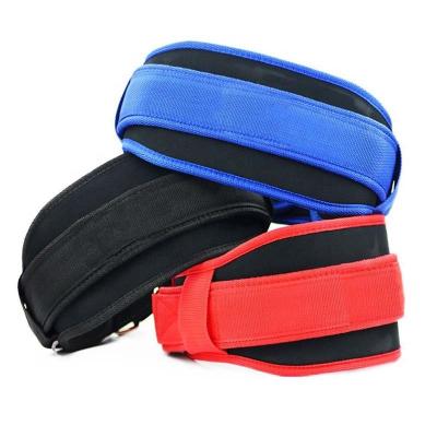 China Adjustable Leather Support Gym Power Bodybuilding Homegym Weightlifting Powerlifting Nylon Belt Comfortable Custom Belt Protector for sale