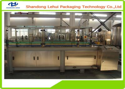 China PLC Controled Case Packer Machine For Round Glass / PET Bottle High Speed for sale