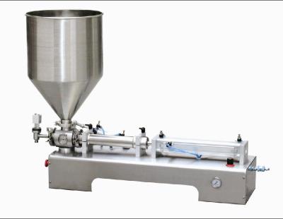 China Volume Control Semi Automatic Bottle Filling Machine / Liquid Filling Machine Piston Type for sale