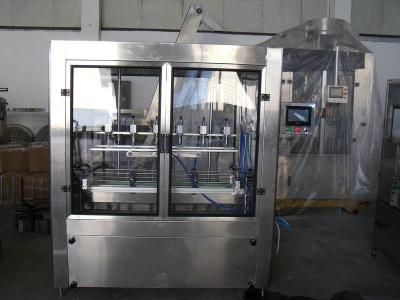 China Fruit Juice / Olive Oil Automatic Filling Machine , Rotary Oil Bottling Equipment for sale