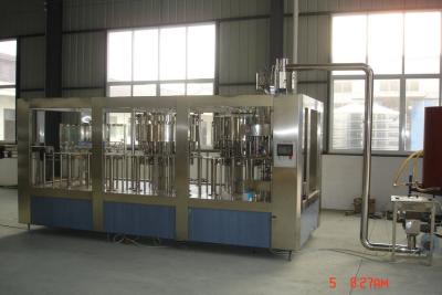 China Fully Automatic Juice Filling Machine With Mitsubishi / Siemens PLC Controller for sale