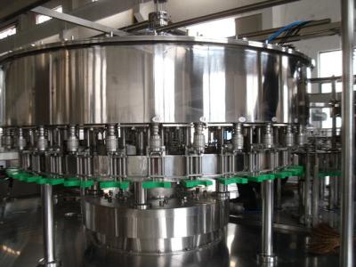 China Durable Juice Filling Machine , Fruit Juice Processing Line SUS304 Stainless Steel Material for sale