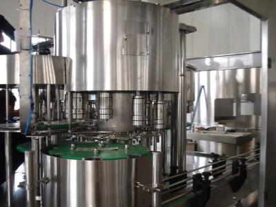 China Automated Liquid Fruit Juice Production Line For PET / Glass Bottle for sale