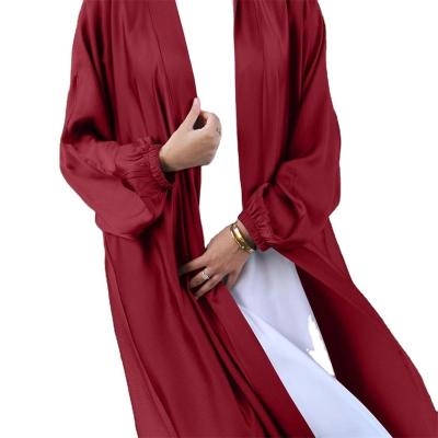 China Moroccan Abaya Maxi Dress Women Clothing Abayah Cardigan Muslim Islamic Muslim Kaftan Ethnic Long Dress Breathable for sale