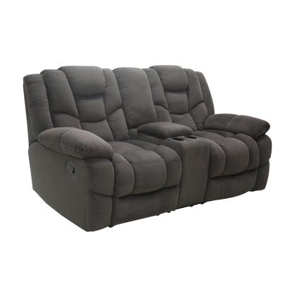 China Best Contemporary Casual Recliner Sofa For Living Room Massage Motion Console Loveseat Two Seater Home Theater for sale