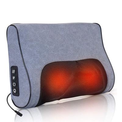 China Wholesale New Design Professional Comfortable Body Shiatsu Neck Massage Pillow With Heat for sale