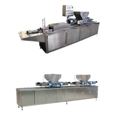 China Snack Factory Automatic Chocolate Machine Bar Chocolate Depositing Machine for sale