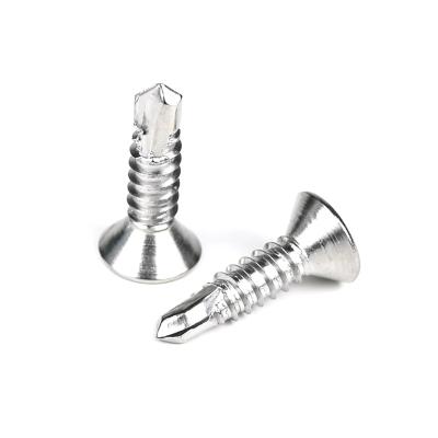 China Flat Head Phillips Flat 3.5mm #8 #10 Drive High Quality DIN7504P Stainless Steel Tek Screw Workmanship Customized for sale