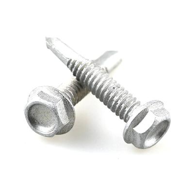 China HEX #8 #10 Hex Washer Head Galvanized Fastenal Self Drilling Screws DIN7504K Manufacturing High Quality Customized for sale