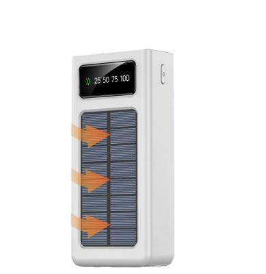 Chine 50000mah solar power bank solar panel charging solar energy power bank chrager 20000mah 30000 with cable à vendre