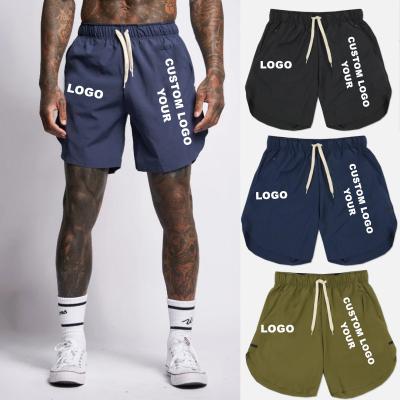 China Anti-Wrinkle Custom Logo Men Shorts Running Training Sweat Gym Abbreviations Mens Track Shorts Mens Short Pants for sale