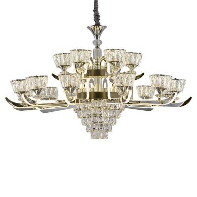 China New Design Modern Modern Chandelier Lights Crystal Luxury For Living Room Bedroom for sale