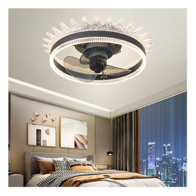 China Home/Hotel/Bedroom Decoration Modern ABS Quality Fan Blade Fan Light Modern Ceiling Fan With LED Light For Eye Protection for sale