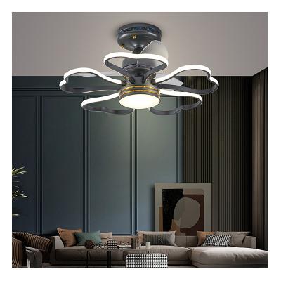 China Modern 3 Leaf Ceiling Fan Energy Saving Bedroom/Positive/Negative Rotating Fan Light LED Free Adjustable Natural Wind for sale