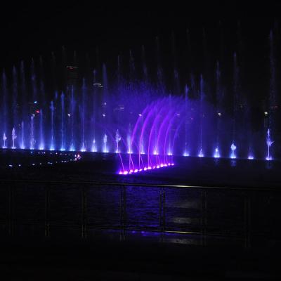 China Chinese Music Water Effect Fountain in Square and Floating on The Lake with Laser Show for sale