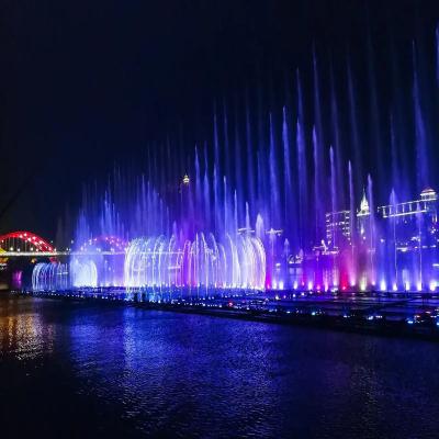 China Chinese Music Water Effect Fountain in Square and Floating on The Lake with Laser Show for sale