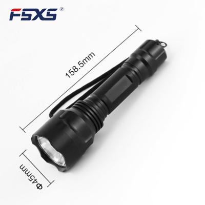 China Lithium Battery Camping Torch Quality Military Flashlight Led Flashlight Super Bright Flashlight for sale