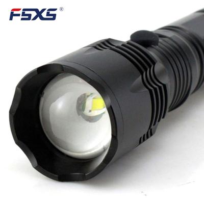 China Flashlight USB Rechargeable Flashlight Camping Aluminum Safety Led Tactical Flashlight for sale