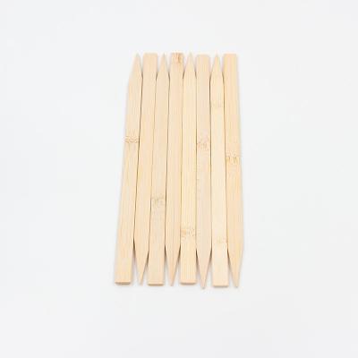 China Customized Eco Long Flat Length Food Grade Flat Paddle Disposable Bamboo Kebab Skewer Sticks Easily Cleaned For BBQ Grill for sale