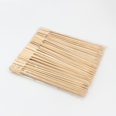 China Eco Friendly Disposable Kebab Stick BBQ Skewer Easily Cleaned Bamboo Skewers for sale