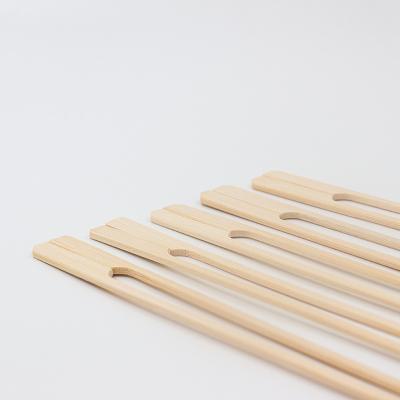 China High quality easily cleaned bamboo skewers wholesale price charcoal grilled wooden skewers for sale