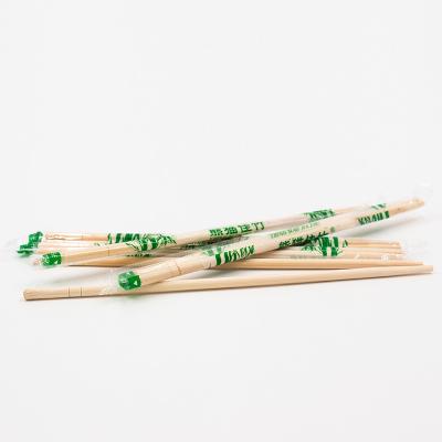 China Disposable Custom Printed Eco Friendly Bamboo Wooden Chopsticks for sale