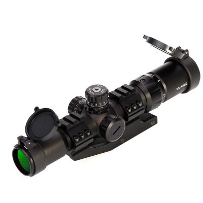 China LUGER Tactical Refurbished Monocular Telescope Hunting Reticle W/E 1.5-4x30 Adjustable Scope 1.5-4x30 Rifle Scope for sale