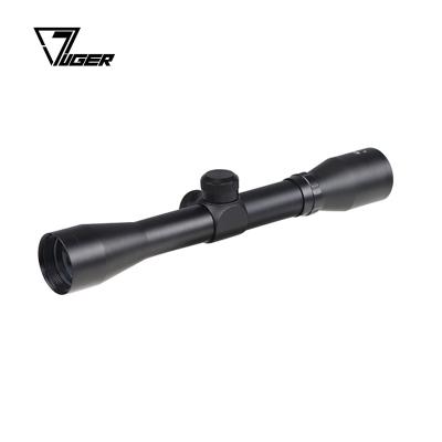 China Aluminum Alloy LUGER 4X32 Compact Airsoft Guns Rifle Scope Reticle Optics Hunting Scope With Free Mounts for sale