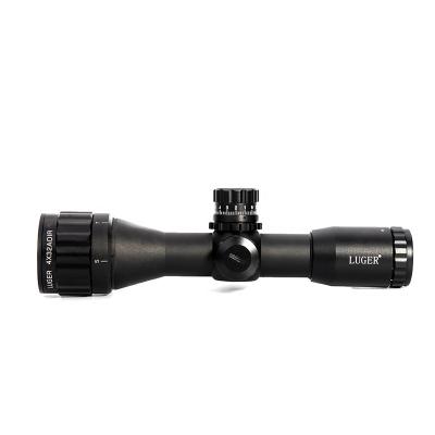 China LUGER 4X32AOIR Black Long Range Tactical Rifle Scope Hunting Riflescope 4X32AOIR for sale