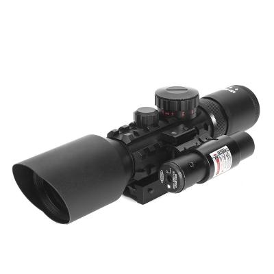 China LUGER M9 3-10x42EG of aluminum alloy. Long Range Optics Tactical Sight Illuminated Riflescope for sale