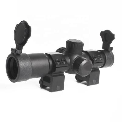 China Hunting Tactical Scope Aluminum Alloy LUGER 4.5x20E Sight Optics Red Shorting Riflescopes for sale