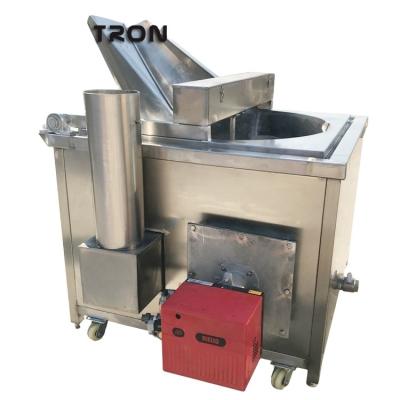 중국 2021 Sales Large Capacity Automatic Discharging Hot Vegetable Fruit Chips Green Bean Crispy Vacuum Frying Machine 판매용