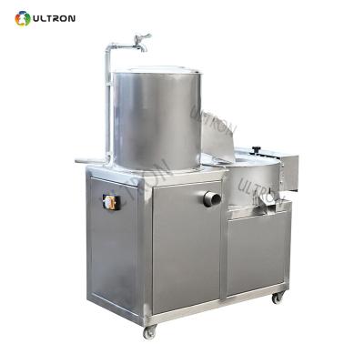 China High Efficiency Easy Operate Ultron 200kg/h Vegetable Potato Peeling And Slicing Washing Machine Frying Potato Chips Cutting Machine for sale