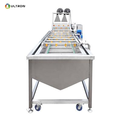 China Vegetable Snacks Factory Potato Washing Machine Cleaner Fruit Washer And Vegetable Cleaning Machine for sale