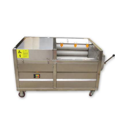 China Easy Operation High Performance Small Potato Peeling Machine For Restaurant Used With VFD for sale