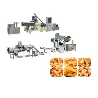 China Corn Ultron Snack Puffed Wheat Flour Making Machine Corn Puff Food Extruder Equipment Puffed Rice Cake Machine for sale