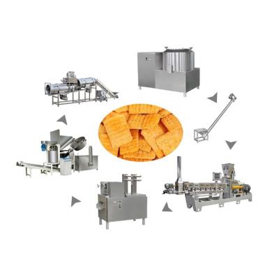 China Automatic Corn Snacks Snacks Making Machine Processing Line Corn Chips Snacks Food Making Machine for sale