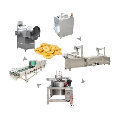 China Banana Chips Processing Air Drying Machine Chips Cutting Machine Factory High Efficiency Ultron Banana Machinery for sale